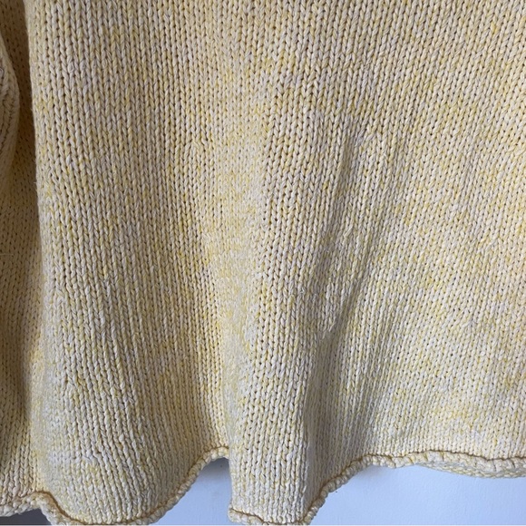Dannijo Cardigan with pearl buttons yellow color size XL used - Picture 7 of 7